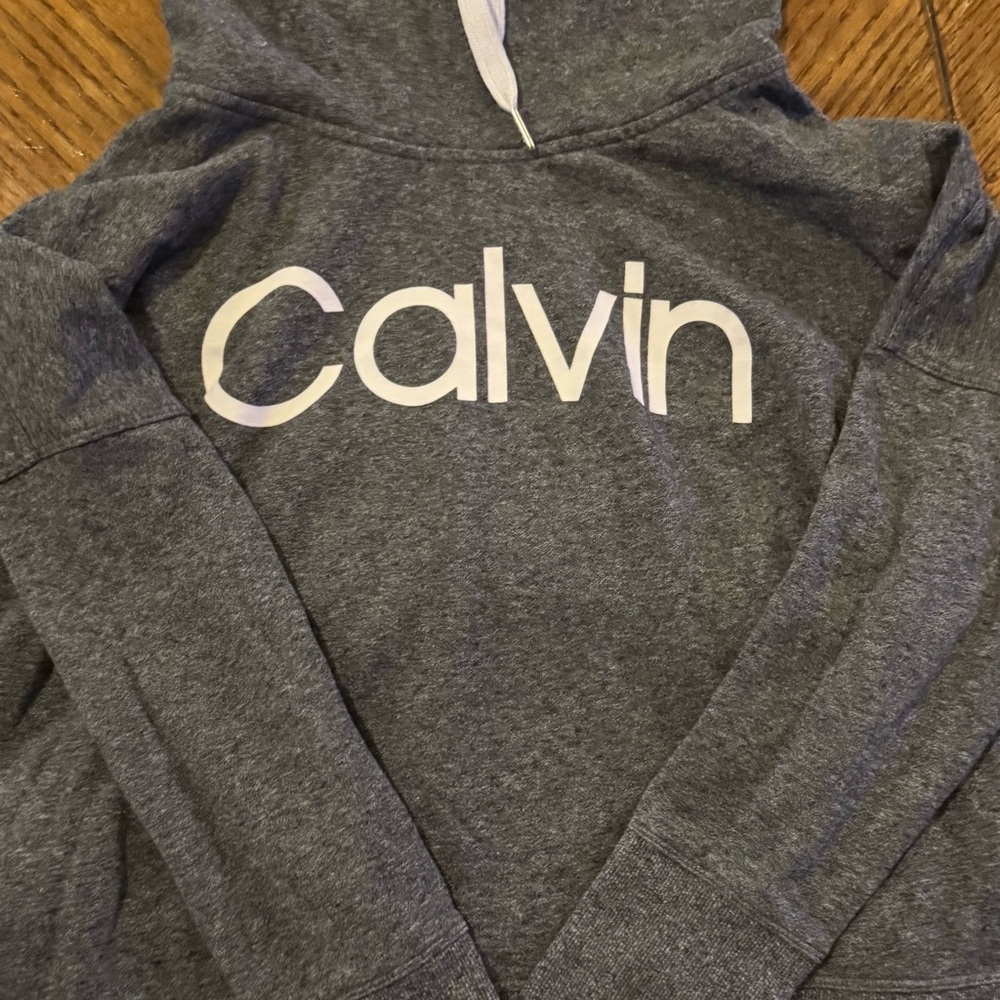 Calvin Klein Charcoal Gray Sweater